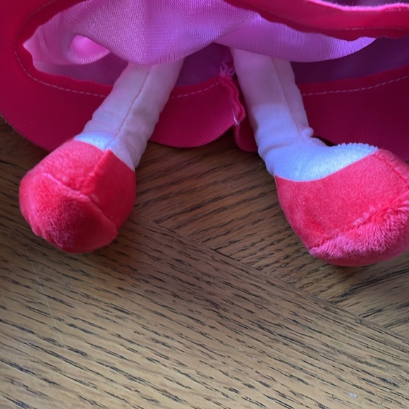 Super Mario Princess Peach Stuffed Plush Doll Figure Licensed 12" Long - Picture 6 of 6